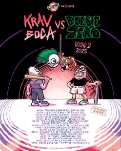 KRAV BOCA /.POESIE ZERO on Tour ! Round 2 !